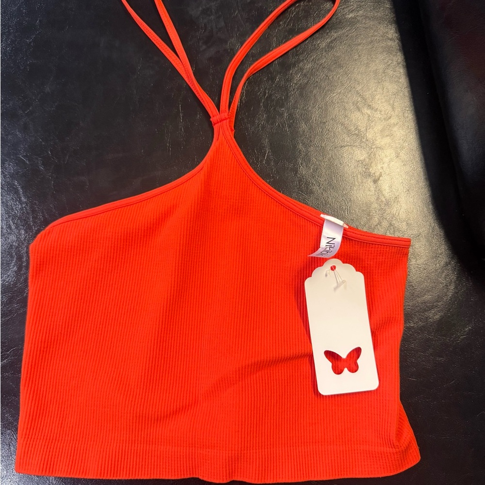Nikibiki Red Crop Top